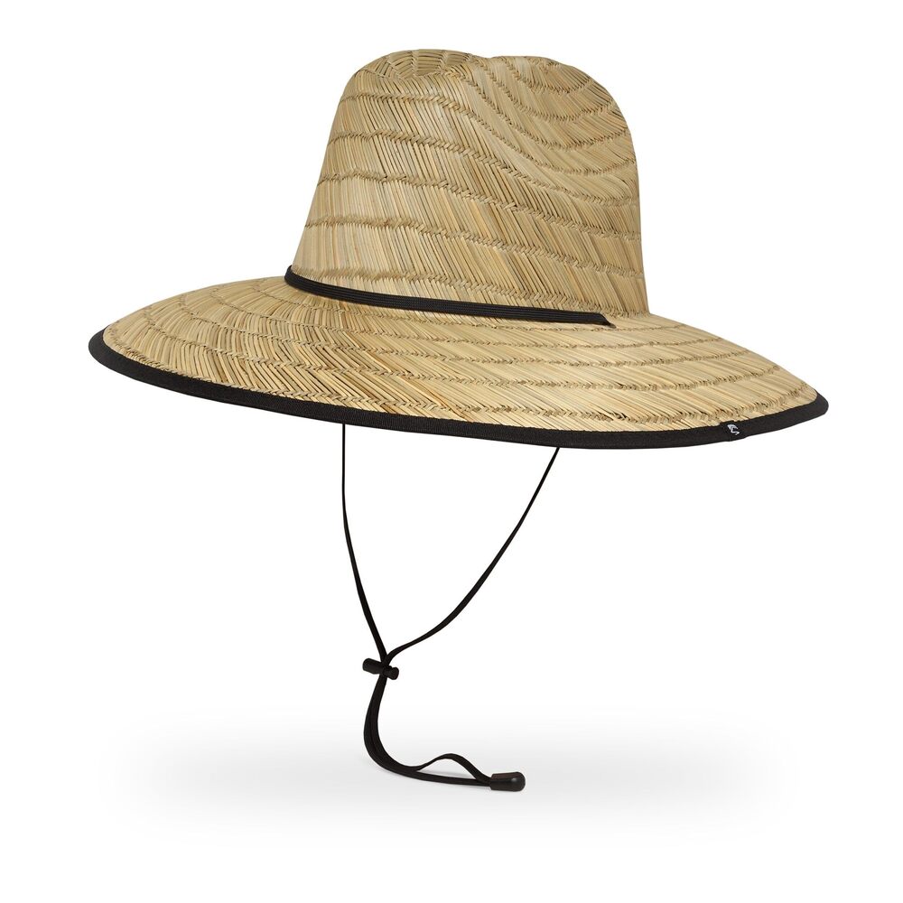 1656 Sun Guardian Hat, Straw, Natural Blank, Large